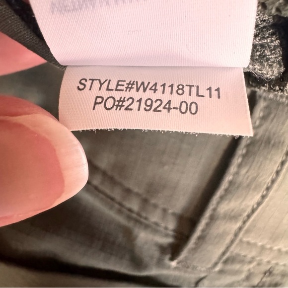 Prana Keeley Pant Forrest Green Size 10 - Picture 12 of 13